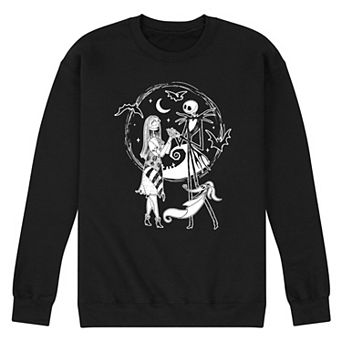 Disney's The Nightmare Before Christmas Men's Crew Fleece Sweatshirt