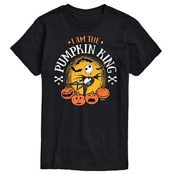 Disney's The Nightmare Before Christmas Men's Pumpkin King Graphic Tee