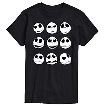 Disney's The Nightmare Before Christmas Jack Skellington Men's Grid Graphic Tee