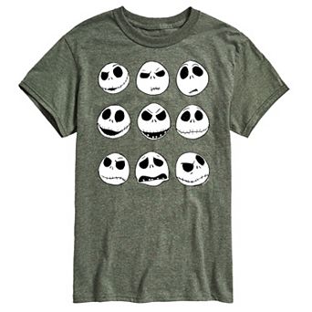 Disney's The Nightmare Before Christmas Jack Skellington Men's Grid Graphic Tee