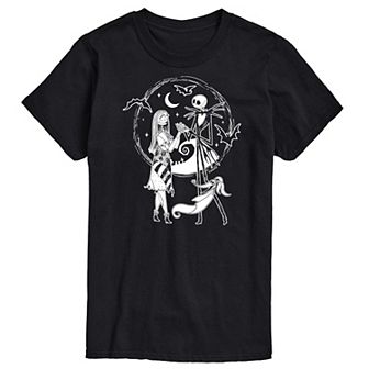 Disney's The Nightmare Before Christmas Men's Crew Tee Graphic Tee