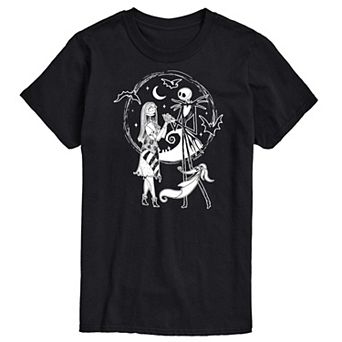 Disney's The Nightmare Before Christmas Men's Crew Tee Graphic Tee