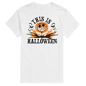 Disney's The Nightmare Before Christmas Men's Halloween Graphic Tee