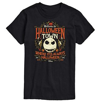 Disney's The Nightmare Before Christmas Men's Halloween Town Graphic Tee