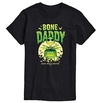 Disney's The Nightmare Before Christmas Men's Bone Daddy Graphic Tee