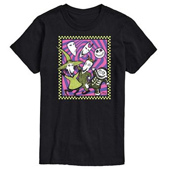 Disney's The Nightmare Before Christmas Men's Trio Friends Graphic Tee