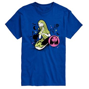 Disney's The Nightmare Before Christmas Men's Sally Neon Graphic Tee