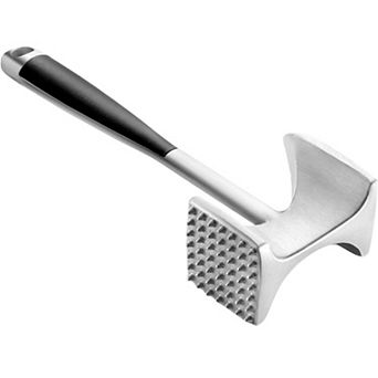 Zulay Professional Meat Tenderizer Tool - Dual Sided Meat Mallet Pounder With Comfort Grip Handle
