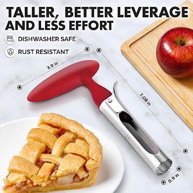 Zulay Kitchen 2 Pack Premium Apple Corer Tool