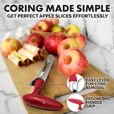 Zulay Kitchen 2 Pack Premium Apple Corer Tool