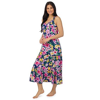 Women's Cuddl Duds® Cozy Tiered Maxi Dress