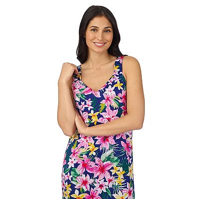 cuddl duds maxi dress Cuddl Duds Flexwear Solid Tiered Hem Maxi Dress | Style: Pink Lemonade | Size: 1X