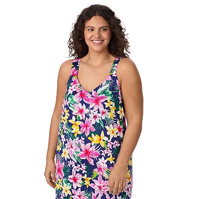 cuddl duds maxi dress Cuddl Duds Petite Flexwear Paneled Maxi Dress