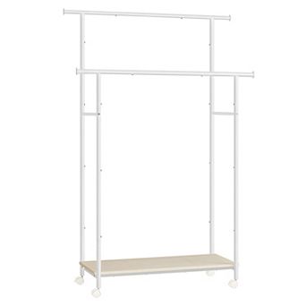 Double-rod Clothing Rack For Hanging Clothes