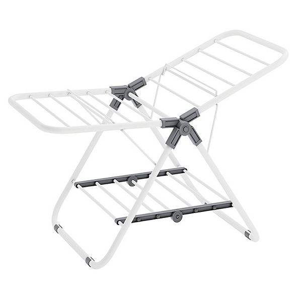 Foldable 2-level- Small Clothes Drying Rack, Laundry Drying Rack, Space ...