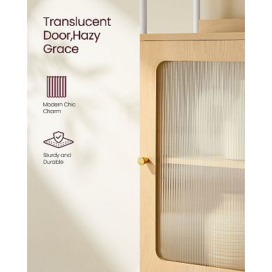 Bookcase with Plastic Door - Durable, Modern Storage Solution for Any Room