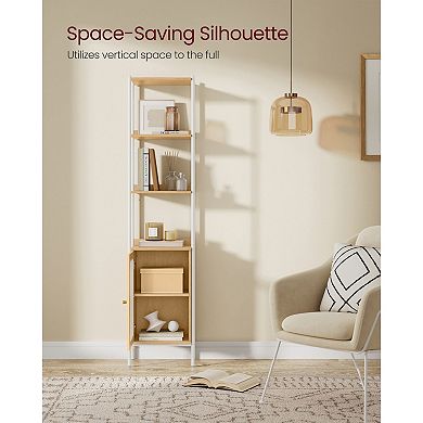 Bookcase with Plastic Door - Durable, Modern Storage Solution for Any Room