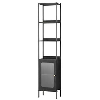 Bookcase with Plastic Door - Durable, Modern Storage Solution for Any Room