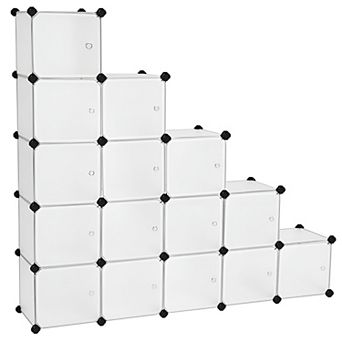 Premium 16 Cube Storage Organizer - Durable Construction with Plenty of Storage Space