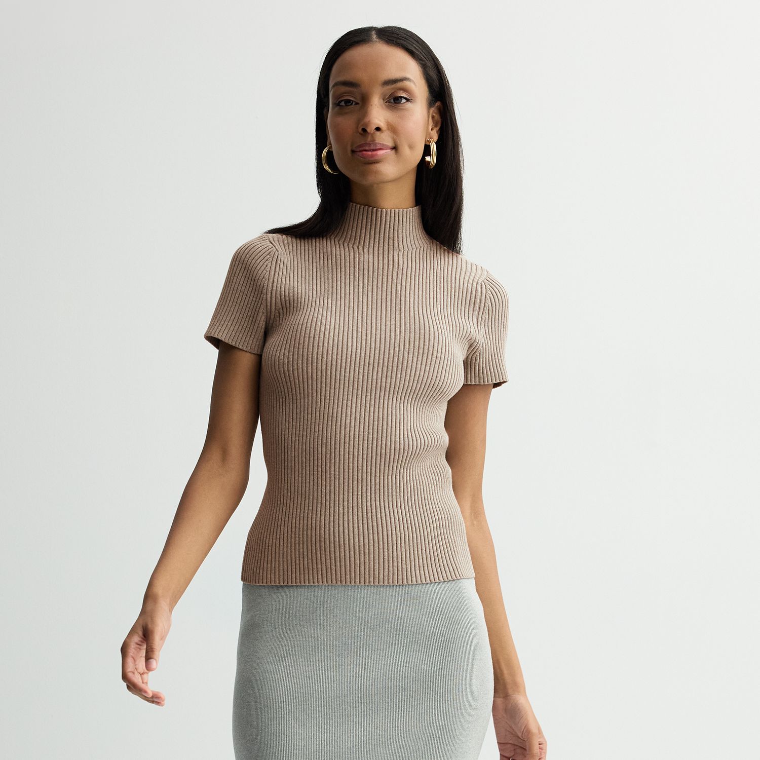 【専用】CLANE ROLL NECK SHORT KNIT TOPS CLANE ROLL NECK SHORT KNIT TOPS