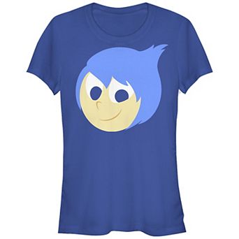 Disney / Pixar's Inside Out Joy Face Juniors' Fitted Graphic Tee