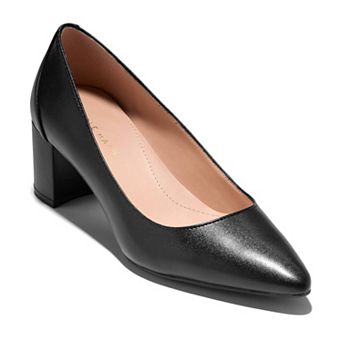 Cole Haan Carlotta Women's Pointed Toe Block Heel Pumps