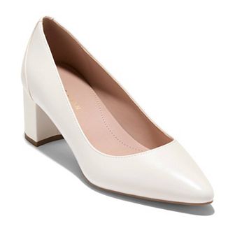 Cole Haan Carlotta Women's Pointed Toe Block Heel Pumps