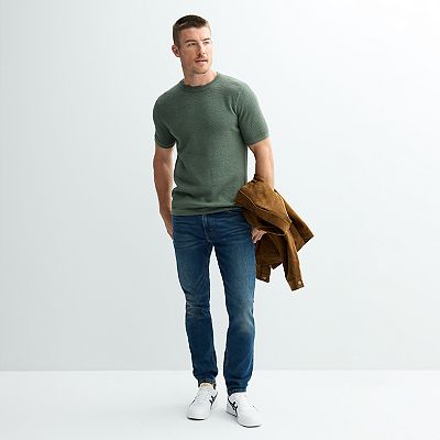 Men's Apt. 9® Colby Fitted Waffle Weave T-Shirt
