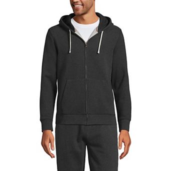 Big & Tall Lands' End Tall Serious Sweats Long Sleeve Full-Zip Hoodie