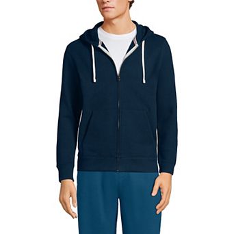 Big & Tall Lands' End Tall Serious Sweats Long Sleeve Full-Zip Hoodie