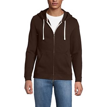 Big & Tall Lands' End Tall Serious Sweats Long Sleeve Full-Zip Hoodie