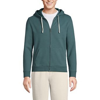 Big & Tall Lands' End Tall Serious Sweats Long Sleeve Full-Zip Hoodie