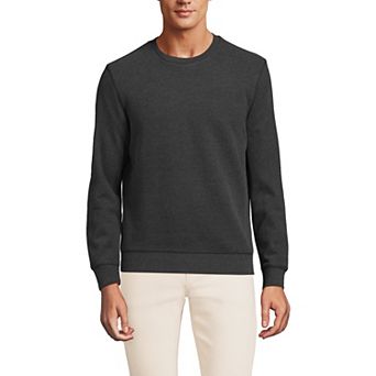 Big & Tall Lands' End Long Sleeve Serious Sweats Crewneck Sweatshirt