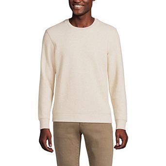 Big & Tall Lands' End Long Sleeve Serious Sweats Crewneck Sweatshirt