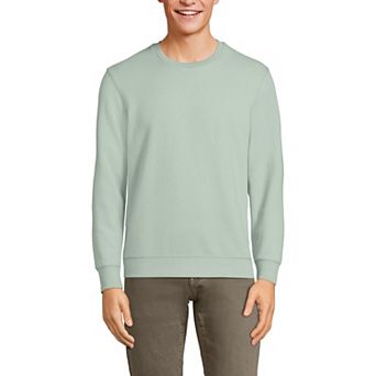 Big & Tall Lands' End Long Sleeve Serious Sweats Crewneck Sweatshirt