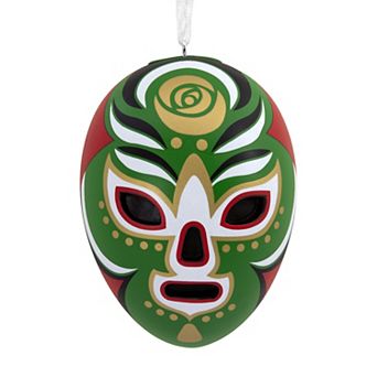 Vida Luchador Mask Hallmark Christmas Ornament