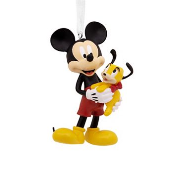 Disney's Mickey Mouse Holding Puppy Hallmark Christmas Ornament