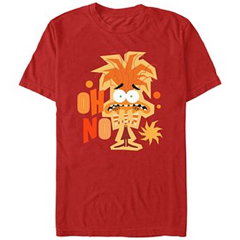 Disney / Pixar's Inside Out 2 Oh No Men's Graphic Tee