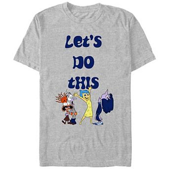 Disney / Pixar's Inside Out 2 Let's Do This Men's Graphic Tee