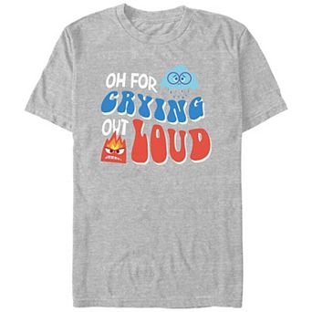 Disney / Pixar's Inside Out 2 Oh For Crying Out Loud Men's Graphic Tee