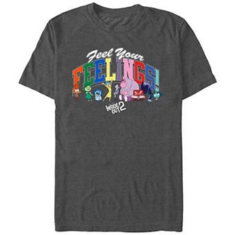 Disney / Pixar's Inside Out 2 Feel Your Feelings Men's Graphic Tee