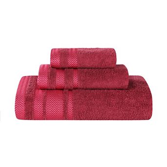 SUPERIOR 3 pc Hays Cotton Absorbent Towel Set