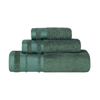 SUPERIOR 3 pc Hays Cotton Absorbent Towel Set