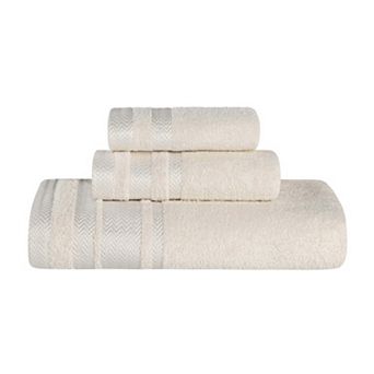 SUPERIOR 3 pc Hays Cotton Absorbent Towel Set