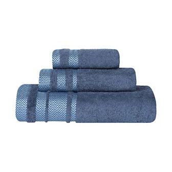 SUPERIOR 3 pc Hays Cotton Absorbent Towel Set