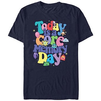 Disney / Pixar's Inside Out 2 Today Is A Core Memory Day Men's Graphic Tee