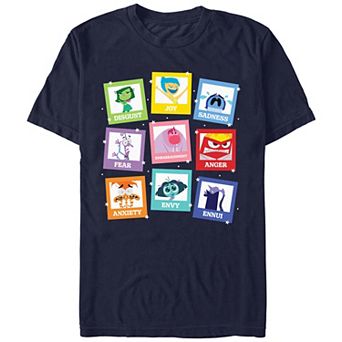 Disney / Pixar's Inside Out 2 Emotions Photos Men's Graphic Tee
