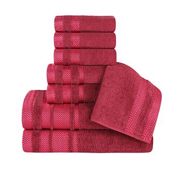 SUPERIOR 8 pc Hays Cotton Absorbent Towel Set