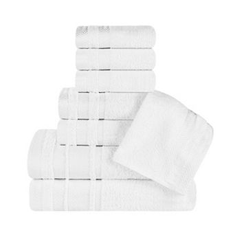 SUPERIOR 8 pc Hays Cotton Absorbent Towel Set
