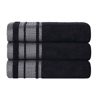 SUPERIOR Hays Cotton Absorbent 3 pc Bath Towel Set
